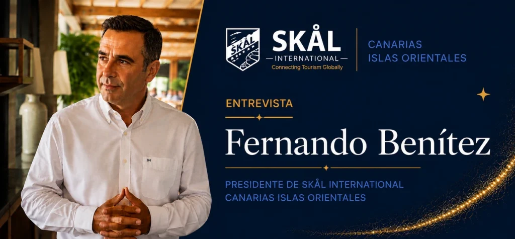 Fernando Benítez Presidente de Presidenta de Skål International Canarias Islas rientales