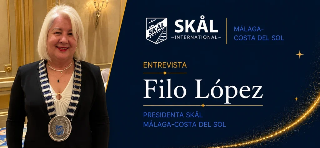 Filo López Presidenta de Skål International Ciudad Condal Barcelona