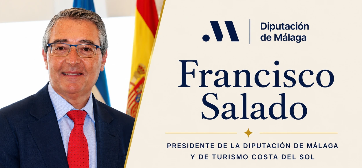 Francisco Salado Escaño Presidente de la Diputación de Málaga y de Turismo Costa del Sol