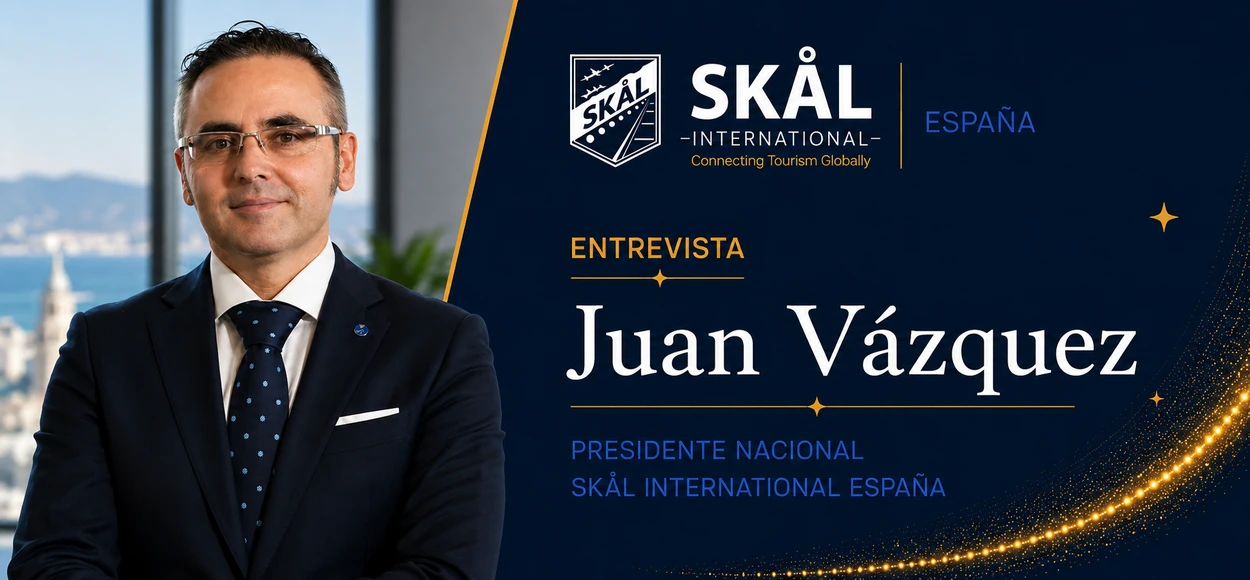 Juan Vázquez Presidente nacional de Skål International España