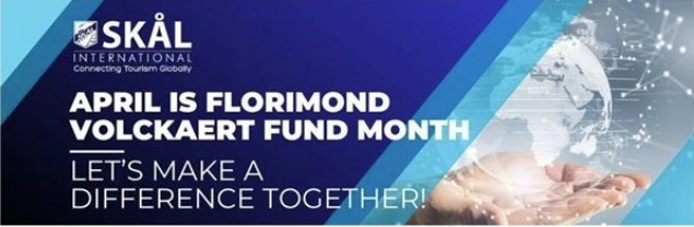 Campaña de Skål International: abril es el mes del Fondo Florimond Volckaert. Juntos podemos marcar la diferencia.