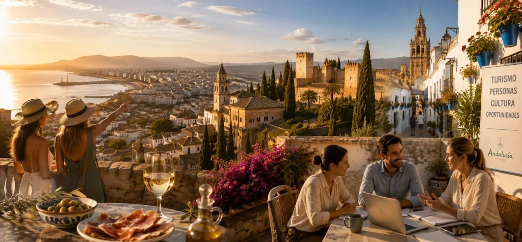 Andalucía como destino de turismo, cultura, gastronomía y experiencias