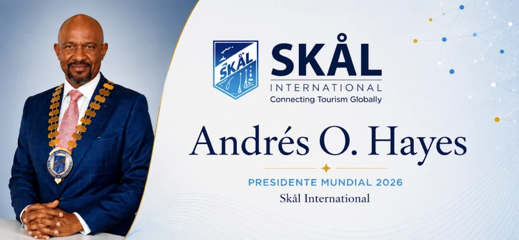 Andrés O. Hayes, Presidente Mundial 2026 de Skål International