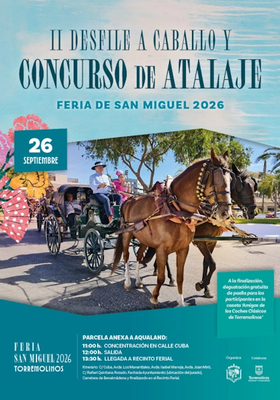 II Desfile a Caballo y Concurso de Atalaje de la Feria de San Miguel 2026