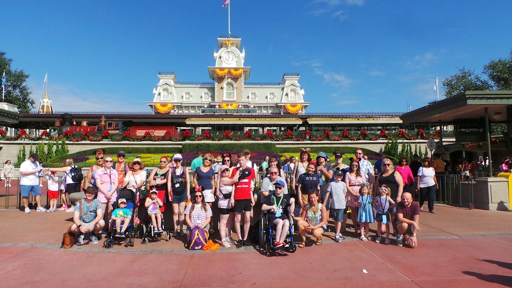 Grupo de familias de Dreams Come True en Walt Disney World