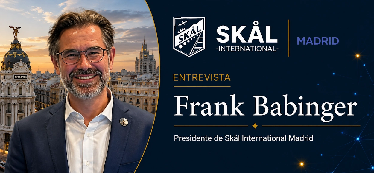 Frank Babinger, presidente de Skål International Madrid