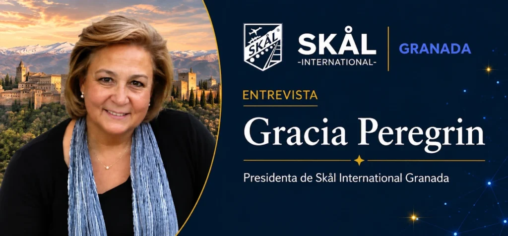 Gracia Peregrín Rubio, presidenta de Skål Granada