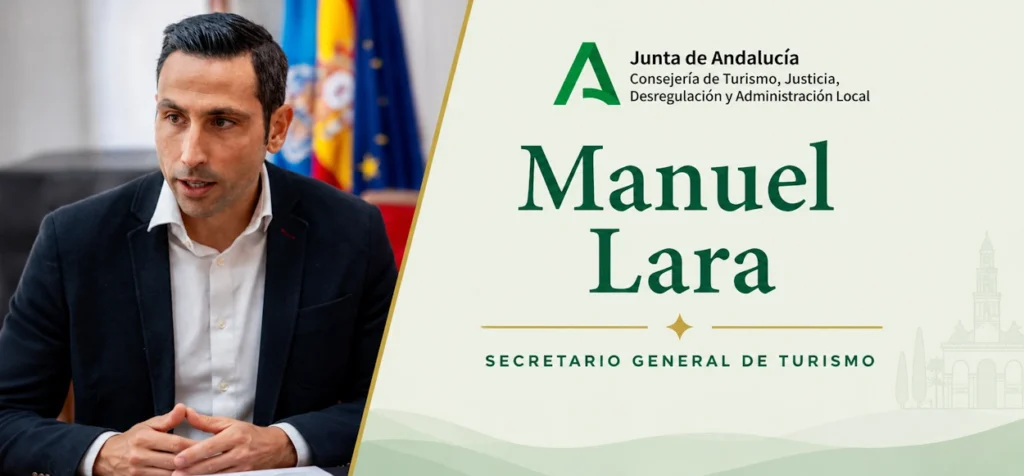Manuel Lara, secretario general de Turismo de la Junta de Andalucía, en Sinergia Skål