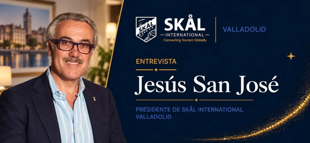 Jesús San José, presidente de Skål International Valladolid
