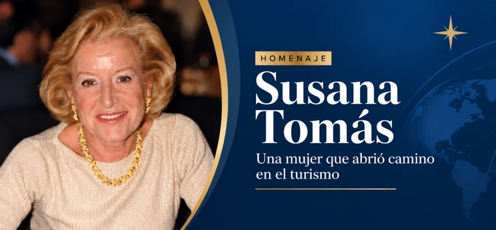 Susana Tomás, referente del asociacionismo de las agencias de viajes