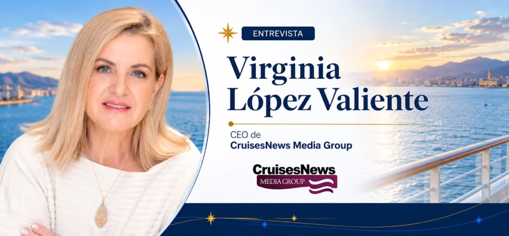 Virginia López Valiente, CEO of Cruises News Media Group