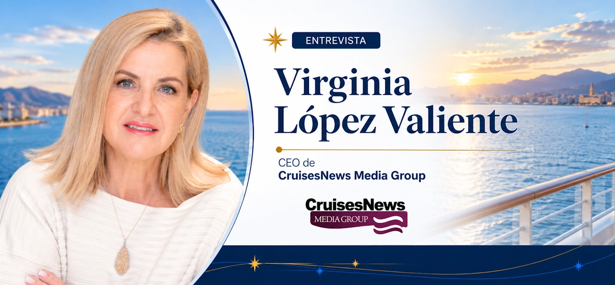 Virginia López Valiente, CEO de Cruises News Media Group