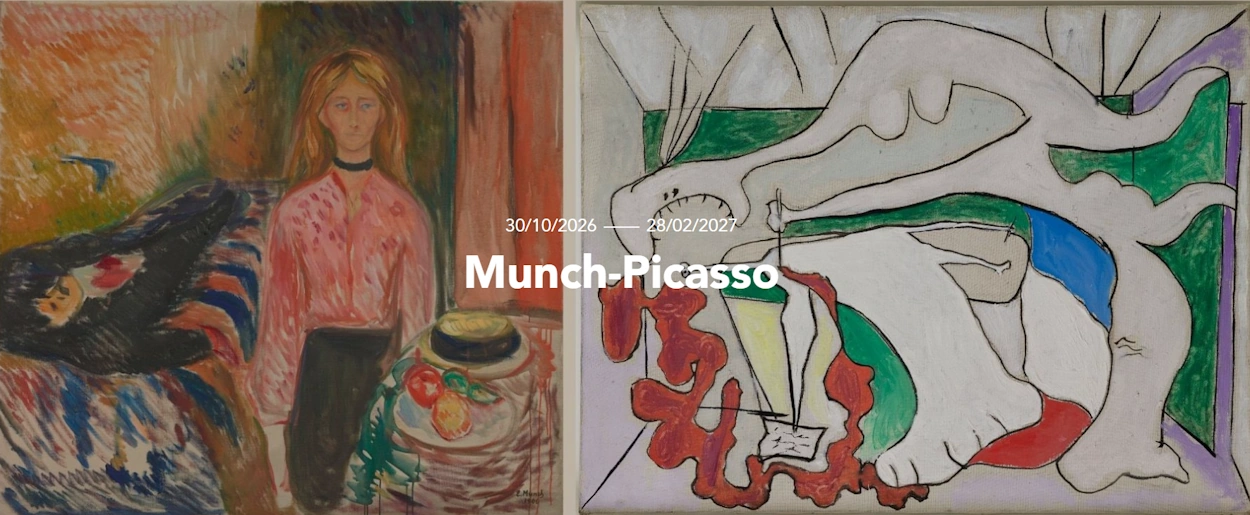 Exposición Munch-Picasso en el Museo Picasso Málaga